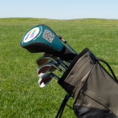 Uw Logo Tekst en QR Code Golf Head Cover (Insitu)