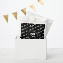 Uw Logo &  tekst met Logo Pattern Bedankzakje
