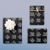 Uw Logo | Unieke afwisselende Logo of ontwerp Inpakpapier Vel