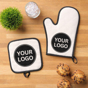 Uw Logo Uw Slogan Professional Ovenwant & Pannenlap Set