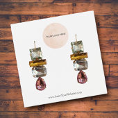 Uw Logo verdient een DisplayCard Vierkante Visitekaartjes