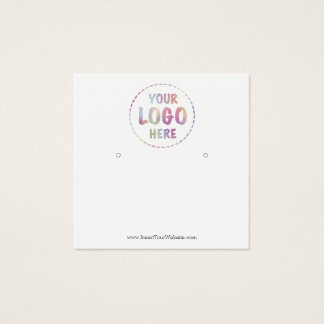 Uw Logo verdient een DisplayCard Vierkante Visitekaartjes