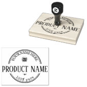  Uw Logo voor bedrijven Rubberstempel (Gestempeld)