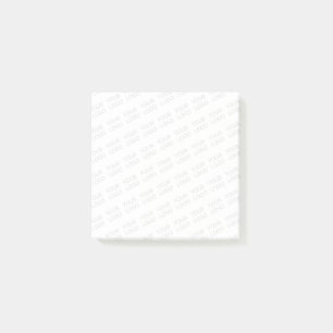 Uw Logo wordt automatisch lichter & herhalend Post-it® Notes