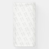 Uw Logo wordt automatisch lichter & herhalend Spandoek (Verticaal)