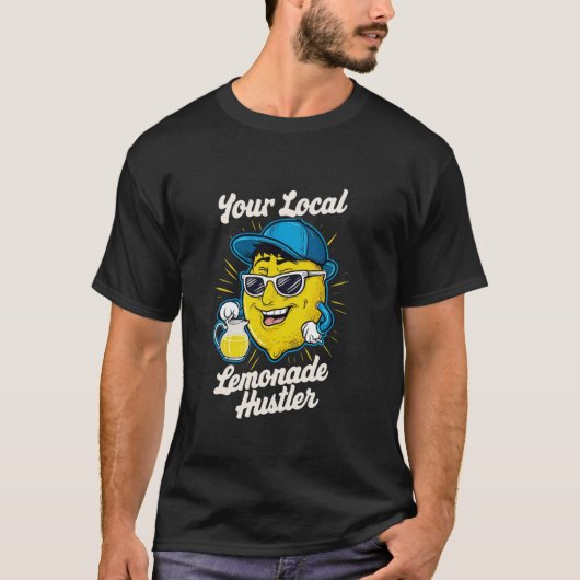 Uw lokale limonade Hustler Grappige Kinder limonad T-shirt (Voorkant)