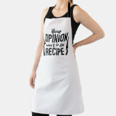 Uw mening was niet in de Ontvanger Schort (Insitu)