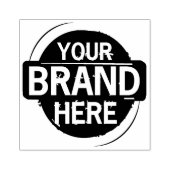 Uw merk Logo - aangepaste rubberen stempel (Afrduk)