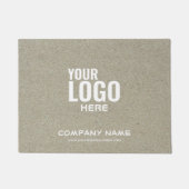 Uw merk Logo | Zakelijke onderneming Doormat Deurmat (Voorkant)