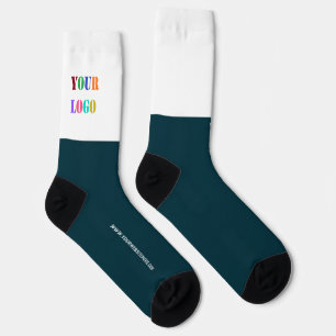 Uw merk-zakelijke promotiesokken sjabloon sokken