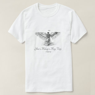 Uw Mileage kan variëren (Icarus) - een MisterP Shi T-shirt