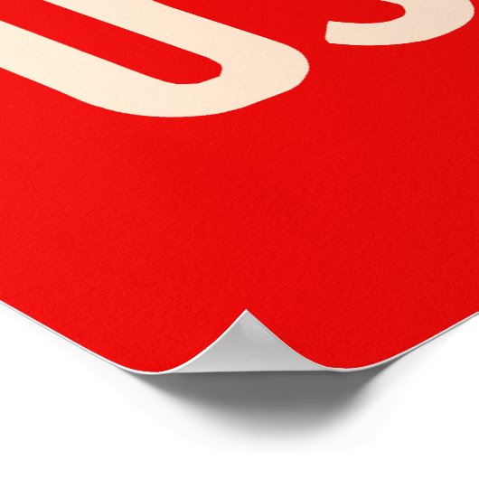 Uw moed Uw voldoening Uw resolutie Poster (Hoek)