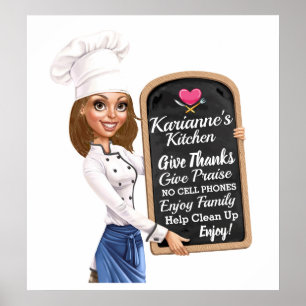 UW/MOM's keukenPoster Poster