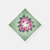 Uw mooie hart servet (Hoek)