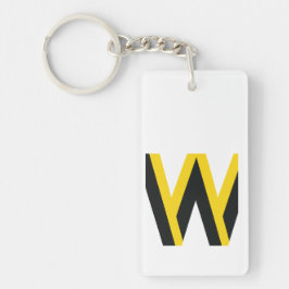 Uw motto citeert uw woorden van wijsheid sleutelhanger