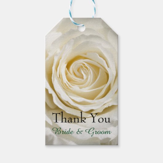 Uw namen Roos Labels Cadeaulabel (Voorkant)