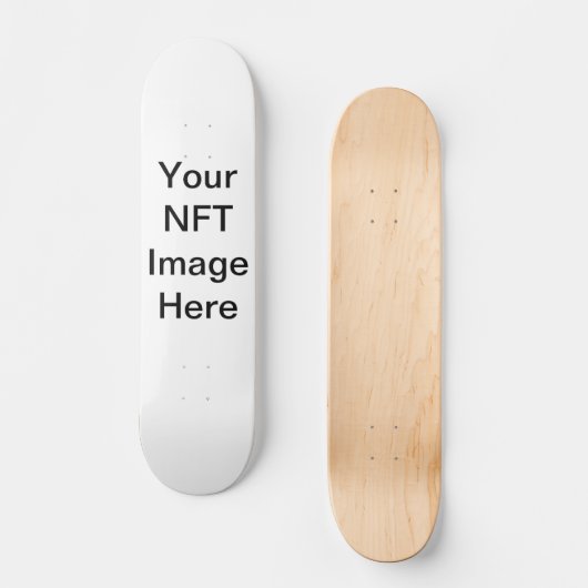 Uw NFT-Afbeelding hier Skateboard (Voorkant)