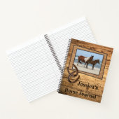 Uw Notitieboek van de Spiral van het Fotopaard (Binnen)