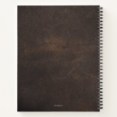 Uw Notitieboek van de Spiral van het Fotopaard (Achterkant)