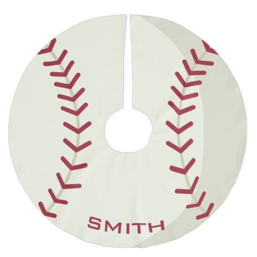 Uw officiële Amerikaanse Baseball Kerstmis Kerstboom Rok (Voorkant)