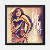 Uw ondergang in kaart brengen magneet (Voorkant)