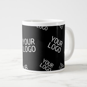 Uw ontwerp, foto of bedrijfslogo willekeurig beteg extra grote beker