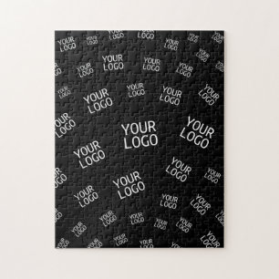Uw ontwerp, foto of bedrijfslogo willekeurig beteg legpuzzel