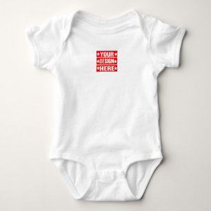 Uw ontwerp hier Aangepast Romper