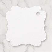 Uw ontwerp hier - Creëer uw eigen ontwerp Bedankjes Labels (Achterkant)