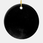 Uw ontwerp hier - Creëer uw eigen ontwerp Keramisch Ornament (Achterkant)