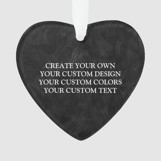 Uw ontwerp hier - Creëer uw eigen ontwerp Ornament (voorkant)