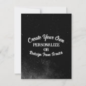 Uw ontwerp hier - Creëer uw eigen ontwerp RSVP Kaartje (Voorkant)