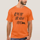 UW ONTWERP HIER Halloween Mockup T-Shirt (Voorkant)