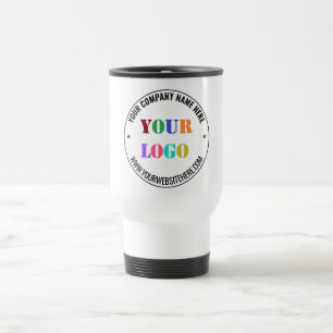Uw ontwerp merk reis mok sjabloon