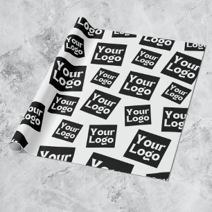 Uw ontwerp of bedrijfslogo Willekeurige plaatsin Cadeaupapier