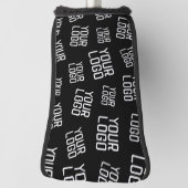 Uw ontwerp of zakelijke Logo | Willekeurige plaats Golfheadcover (Draai 90)