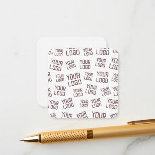 Uw ontwerp of zakelijke Logo   Willekeurige plaats Informatiekaartje