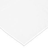 Uw ontwerp op 60 "x84" wit tafelkleed (Gekanteld)