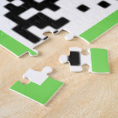 Uw ontwerp QR Code Puzzel Verrassingsbericht Gift Legpuzzel (Zijkant)