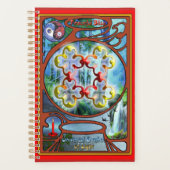 Uw peaceful Bliss Diary Planner (Voorkant)