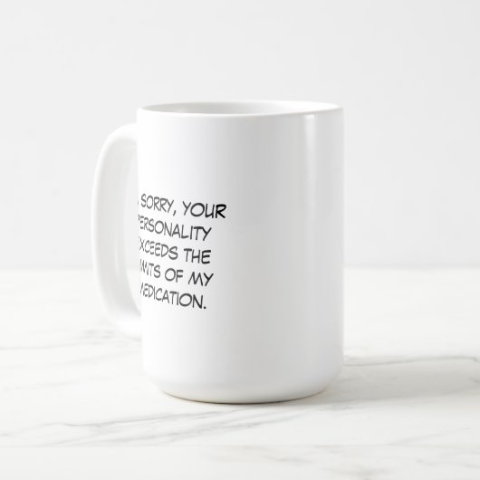 Uw persoonlijke Mok (Voorkant links)