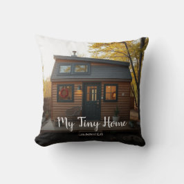 Uw persoonlijke Tiny Home monogram naam Kussen