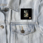 Uw Prozac Vierkante Button 5,1 Cm (In situ)
