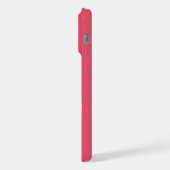 Uw QR-code Aangepaste tekst iPhone Case Kies kleur Hoesje (Linkerkant)