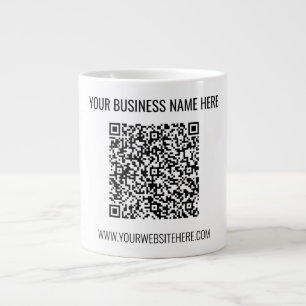 Uw QR-code Aangepaste tekst Koffie Mok Kleuren kie