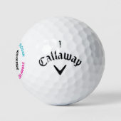 Uw QR-code aangepaste tekst stempels golfballen vo (Logo)