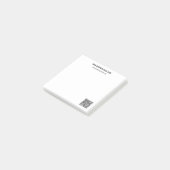Uw QR-code aangepaste tekst zakelijke Post-it® not Post-it® Notes (Schuin)