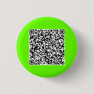 Uw QR-code aanpassen Grappige Button - Kleur kieze
