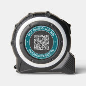 Uw QR-code en aangepaste tekst zakelijke meetlint Rolmaat (Voorkant)