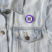 Uw QR Code en de Button van de Douanetekst Kies Kl (In situ)